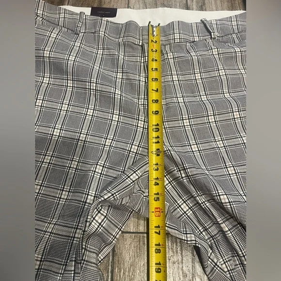 Women's High-Rise Ankle Tapered Pants - Ava & Viv Size 26 NWT Comfort Waist - Picture 9 of 11